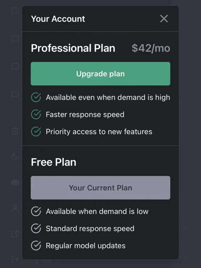 ChatGPT Pro Plan Price