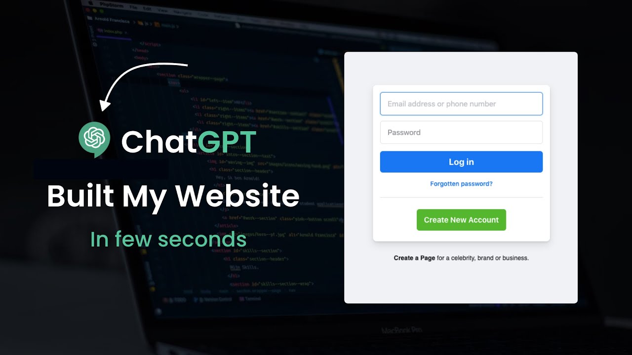 Build a WordPress Website With Chat GPT