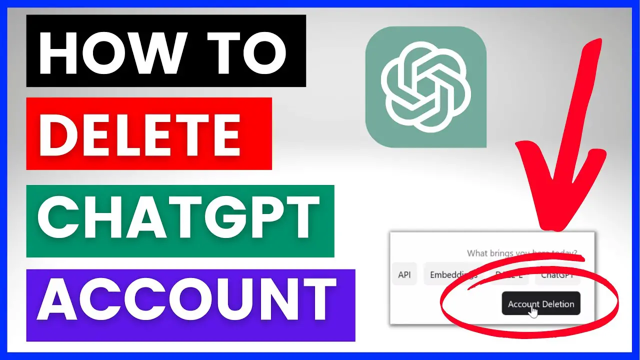 How to Delete ChatGPT Account